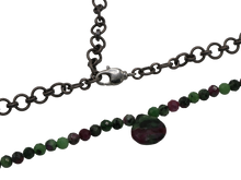 Load image into Gallery viewer, Ruby Zoisite Necklace
