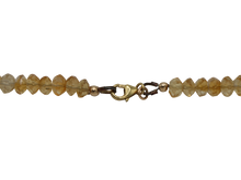 Load image into Gallery viewer, Citrine &amp; South Sea Golden Freshwater Pearl Necklace
