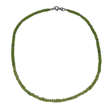 Load image into Gallery viewer, Peridot &amp; Green Freshwater Pearl necklace
