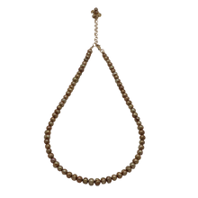 Load image into Gallery viewer, Golden Freshwater Pearl Necklace
