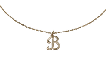 Load image into Gallery viewer, 14k Gold Initial Necklace
