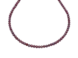 Purple Freshwater Pearl Necklace