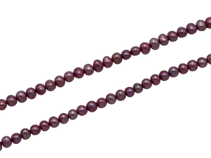 Purple Freshwater Pearl Necklace