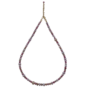 Pink, Purple & Lavender Freshwater Pearl Necklace