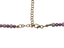 Load image into Gallery viewer, Pink, Purple &amp; Lavender Freshwater Pearl Necklace
