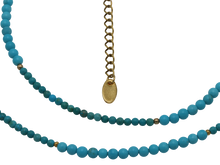 Load image into Gallery viewer, Turquoise Beaded Belly Chain
