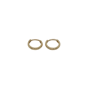 14k Gold Huggies