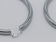 Load image into Gallery viewer, (D) Monique Hoops - Silver
