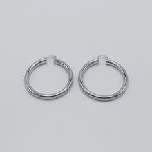 Load image into Gallery viewer, (D) CJ Hoops - Silver
