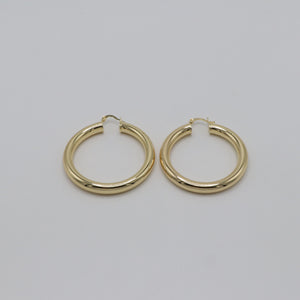 (D) Kaya Hoops - Gold