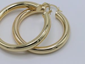 (D) Kaya Hoops - Gold