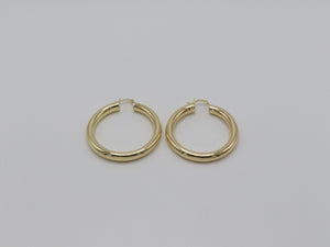 (D) Kaya Hoops - Gold