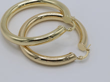 Load image into Gallery viewer, (D) Kaya Hoops - Gold
