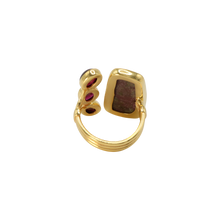 Load image into Gallery viewer, Ruby Zoisite &amp; Garnet Ring
