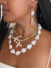 Load image into Gallery viewer, Citrine &amp; South Sea Golden Freshwater Pearl Necklace

