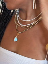 Load image into Gallery viewer, Golden Freshwater Pearl Necklace
