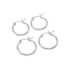 Load image into Gallery viewer, Sterling Silver Hoops
