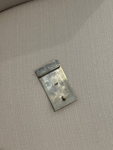 Alpaca Silver & Abalone Belt Buckle