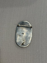 Load image into Gallery viewer, Stamped Mexico Alpaca Silver Abalone Belt Buckle
