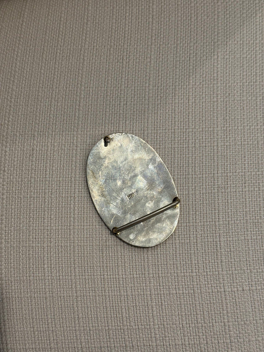 Alpaca Silver & Abalone Shell Belt Buckle – Blair Pierce