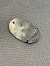 Load image into Gallery viewer, Stamped Mexico Alpaca Silver Abalone Belt Buckle
