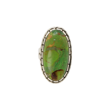 Load image into Gallery viewer, Green Ocean Jasper Ring
