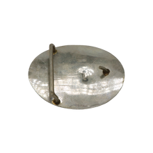 Load image into Gallery viewer, Acapulco Silver &amp; Abalone Shell Belt Buckle

