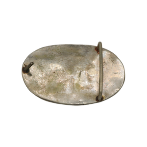 Alpaca Silver & Abalone Shell Belt Buckle
