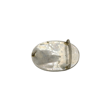 Load image into Gallery viewer, Mini Alpaca Silver &amp; Abalone Shell Belt Buckle
