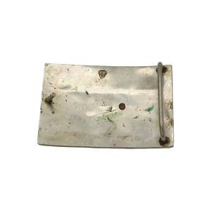 Alpaca Silver & Abalone Shell Belt Buckle