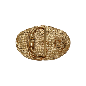 Gold Nugget Belt Buckle