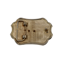 Load image into Gallery viewer, Gold &amp; Black Agate Belt Buckle
