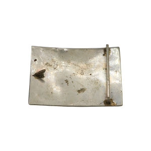 Alpaca Silver & Abalone Shell Belt Buckle