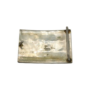 Alpaca Silver & Abalone Shell Belt Buckle