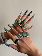 Load image into Gallery viewer, Dalmatian Jasper Ring
