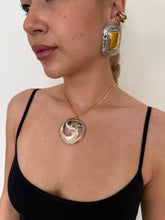 Load image into Gallery viewer, Brown Tsunami Mother Of Pearl Necklace

