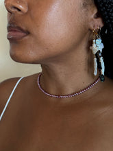 Load image into Gallery viewer, Purple Freshwater Pearl Necklace
