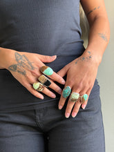 Load image into Gallery viewer, Turquoise Dickite Ring

