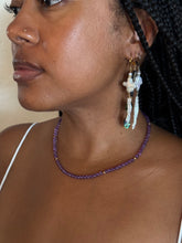 Load image into Gallery viewer, Amethyst &amp; 14k Gold Necklace

