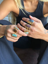 Load image into Gallery viewer, Ruby Zoisite &amp; Garnet Ring
