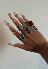 Load image into Gallery viewer, Brown Sapphire &amp; Tourmaline Ring
